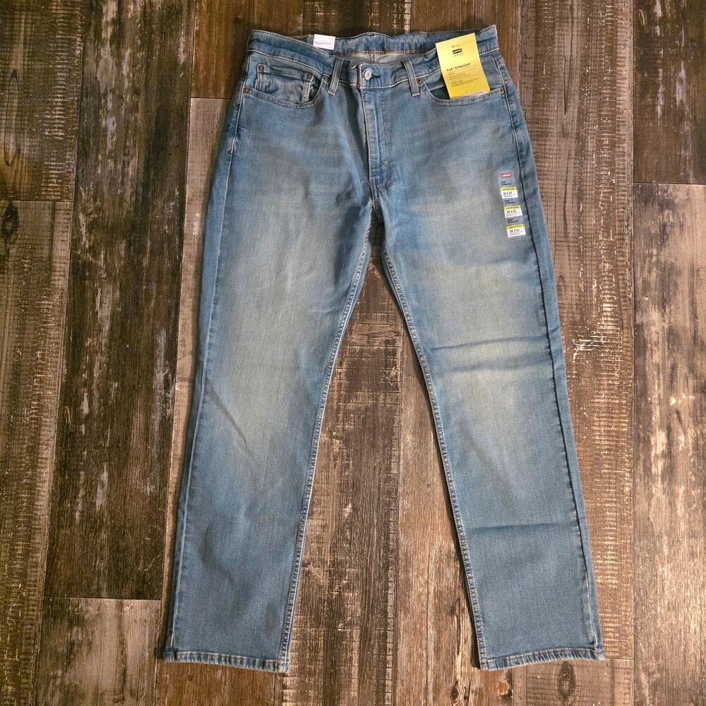 Levi's "514" Straight Leg Blue Jeans Men's Size 36x32